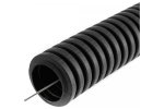 Промрукав PR01.0148 Труба гофрированная ПВХ легкая 350 Н черная с/з d25 мм