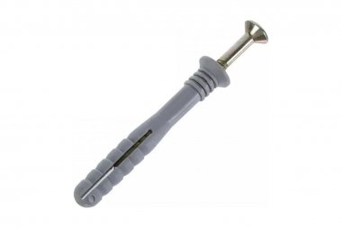 Фотография товара 'Промрукав PR08.10166 Дюбель-гвоздь 8x60 полипропилен потайной'