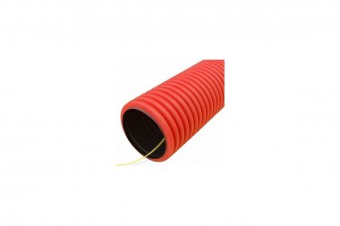 Фотография товара 'Промрукав PR15.0250 Труба гофрированная двустенная ПНД гибкая тип 450 (SN34)'