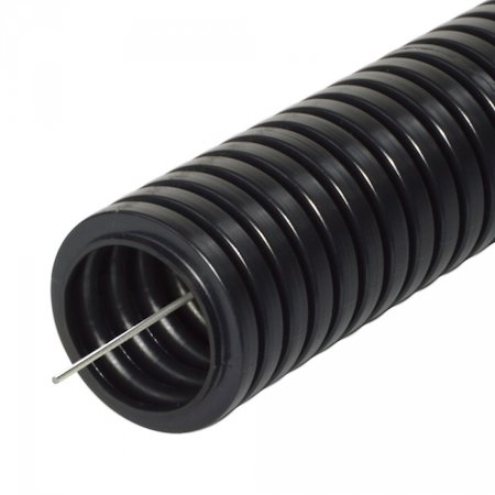 Фотография товара 'Промрукав Труба гофрированная ПНД Строительная безгалогенная (HF) d16 PR.021651'